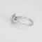 Bague 49 AMANTYS - Eblouissante - Bague en or blanc palladié et diamants 1 carat 58 Facettes DV0884-1