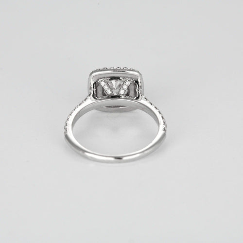 Bague 49 AMANTYS - Eblouissante - Bague en or blanc palladié et diamants 1 carat 58 Facettes DV0884-1