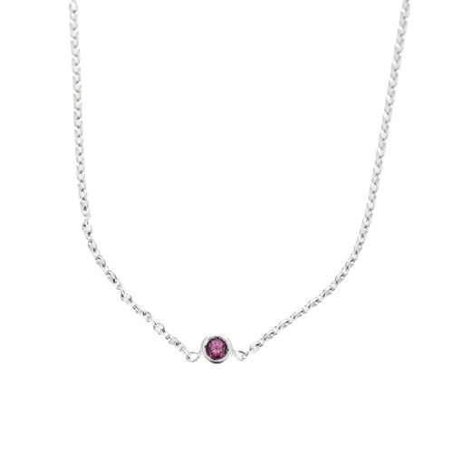 Collier DIOR - Mimioui- Collier en or blanc et saphir rose 58 Facettes DV10981-3