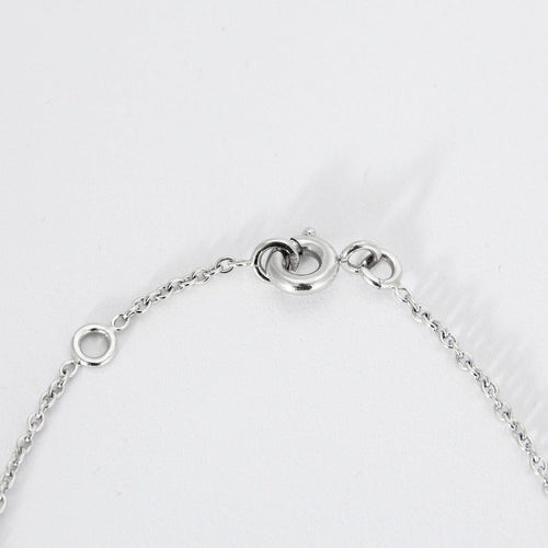 DIOR - Mimioui- Collier en or blanc et saphir rose
