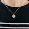Collier CHOPARD - Happy Diamonds - Chaîne avec pendentif en or blanc et diamants 58 Facettes DV11211-1