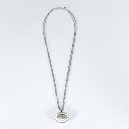 Collier CHOPARD - Happy Diamonds - Chaîne avec pendentif en or blanc et diamants 58 Facettes DV11211-1