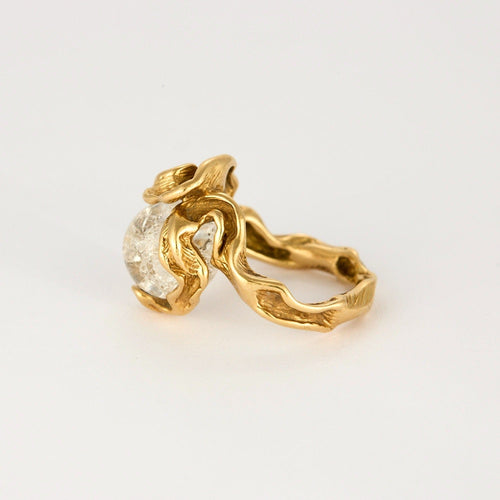 Bague 50 GILBERT ALBERT - Bague or jaune et perles 58 Facettes DV0298-3-50-2