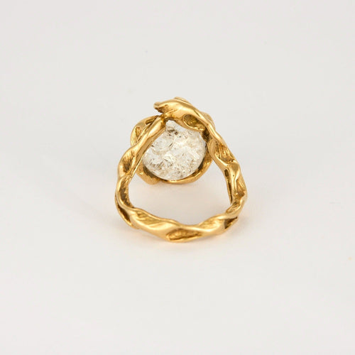 Bague 50 GILBERT ALBERT - Bague or jaune et perles 58 Facettes DV0298-3-50-2