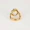 Bague 50 GILBERT ALBERT - Bague or jaune et perles 58 Facettes DV0298-3-50-2