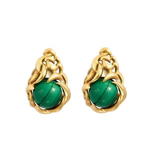 Boucles d'oreilles GILBERT ALBERT - Boucle d'oreilles or jaune et perles 58 Facettes DV0298-4