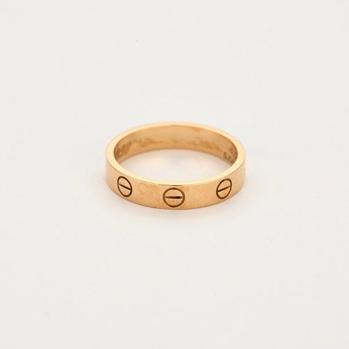 Bague 50 CARTIER - LOVE - Bague or rose 58 Facettes DV11526-1-50-5