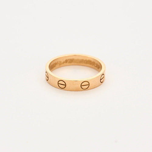 Bague 50 CARTIER - LOVE - Bague or rose 58 Facettes DV11526-1-50-5