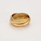 Bague 54 CARTIER - Trinity - bague or rose, or jaune, or blanc et diamants 58 Facettes DV0926-1-54-24