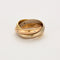 Bague 54 CARTIER - Trinity - bague or rose, or jaune, or blanc et diamants 58 Facettes DV0926-1-54-24