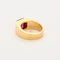Bague 50 CARTIER - Tank - Bague or jaune et tourmaline rose 58 Facettes DV0922-1-50-5