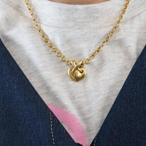 CHAUMET - Coeur Liens - Collier en or jaune