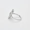 Bague 54 Bague Art déco en platine, saphir et diamants 58 Facettes DV11406-1-54-3