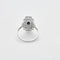 Bague 54 Bague Art déco en platine, saphir et diamants 58 Facettes DV11406-1-54-3
