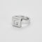 Bague 53 CHOPARD - Happy Diamond - Bague or blanc et diamant 58 Facettes DV10583-1-53-2