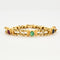 Bracelet Bracelet or jaune, saphir, rubis, émeraude 58 Facettes DV10865-2