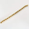 Bracelet Bracelet torsadé en or jaune et diamants 58 Facettes DV10645-1