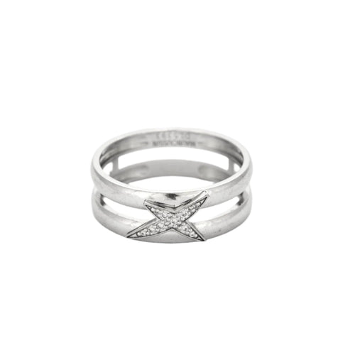 Bague 52 MAUBOUSSIN - Etoilement Divine - Bague or blanc et diamants 58 Facettes DV10842-1-52