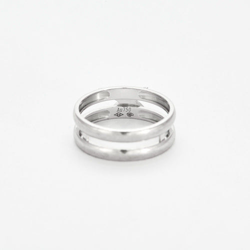 Bague 52 MAUBOUSSIN - Etoilement Divine - Bague or blanc et diamants 58 Facettes DV10842-1-52