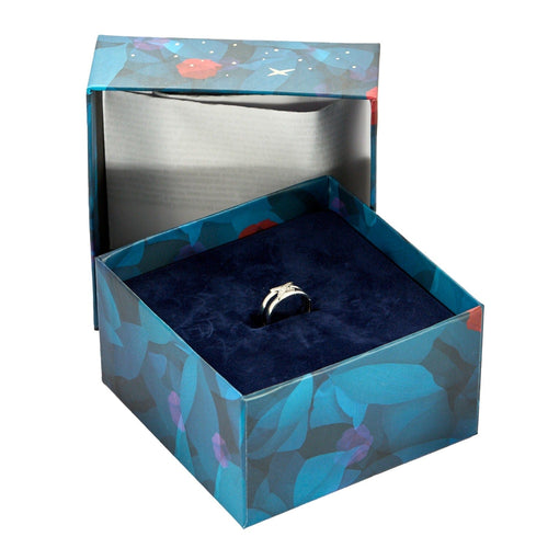 Bague 52 MAUBOUSSIN - Etoilement Divine - Bague or blanc et diamants 58 Facettes DV10842-1-52