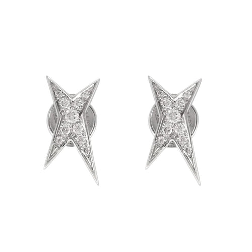 Boucles d'oreilles MAUBOUSSIN - Mes Nuances à Toi - Boucles d'oreilles en or blanc et diamants 58 Facettes DV11208-1