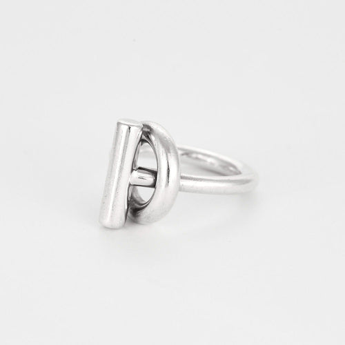 Bague 51.5 HERMÈS - Echappée - Bague en argent moyen modèle 58 Facettes DV11375-5-515-3