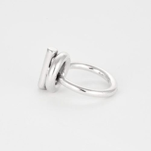 Bague 51.5 HERMÈS - Echappée - Bague en argent moyen modèle 58 Facettes DV11375-5-515-3