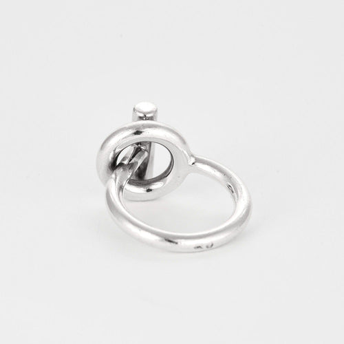 Bague 51.5 HERMÈS - Echappée - Bague en argent moyen modèle 58 Facettes DV11375-5-515-3