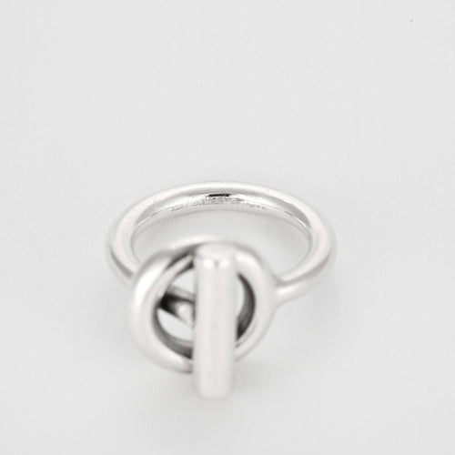 Bague 51.5 HERMÈS - Echappée - Bague en argent moyen modèle 58 Facettes DV11375-5-515-3
