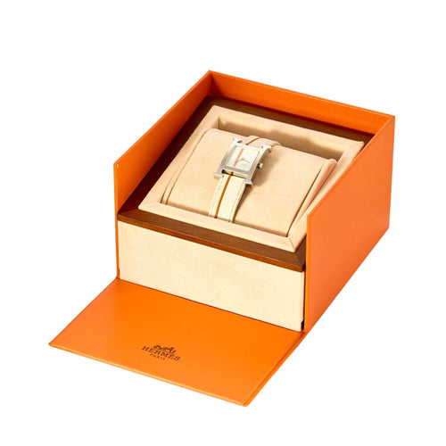 Montre HERMES - Heure H - Montre Acier 58 Facettes DV0929-1