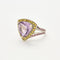 Bague 55 MAUBOUSSIN - Tellement Subtile - Bague or blanc, améthyste 58 Facettes DV0906-1-DV0882-1