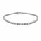 Bracelet MAUBOUSSIN - Tu es ma rivière d’amour - Bracelet ligne or blanc et diamants 58 Facettes DV8298-3