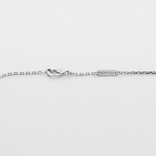 Collier VAN CLEEF & ARPELS - Magic Alhambra - Sautoir or blanc et onyx 58 Facettes DV0830-15