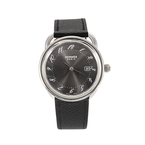 Montre HERMES - Arceau - Montre acier 58 Facettes DV10857-2