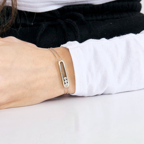 MESSIKA - Move - Bracelet or blanc et diamants