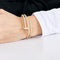 CARTIER - Juste un Clou - Bracelet double or rose et diamants