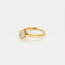 Bague 51 Bague Marguerite or jaune et diamants 58 Facettes DV0642-1-51-23