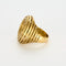Bague 56 Bague or jaune amati et diamant 58 Facettes DV0924-1-56-3