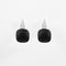 Boucles d'oreilles POMELLATO - Boucles d'oreilles or blanc, jais et diamants 58 Facettes DV6567-2