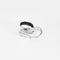 Boucles d'oreilles POMELLATO - Boucles d'oreilles or blanc, jais et diamants 58 Facettes DV6567-2