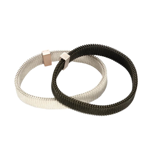 Bracelet MAUBOUSSIN - Moi Non Plus & Toi Non Plus - Bracelet en acier et or 58 Facettes DV0581-29