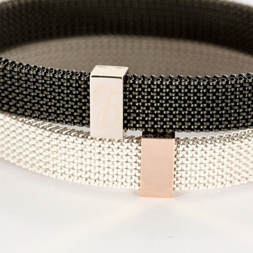 Bracelet MAUBOUSSIN - Moi Non Plus & Toi Non Plus - Bracelet en acier et or 58 Facettes DV0581-29