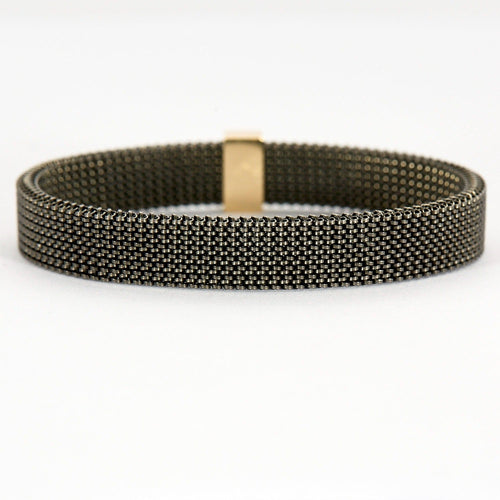 Bracelet MAUBOUSSIN - Moi Non Plus & Toi Non Plus - Bracelet en acier et or 58 Facettes DV0581-29