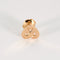 Boucles d'oreilles POIRAY - Coeurs entrelacés - Boucles d'oreilles or rose 58 Facettes DV0936-1