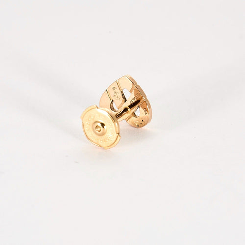 Boucles d'oreilles POIRAY - Coeurs entrelacés - Boucles d'oreilles or rose 58 Facettes DV0936-1