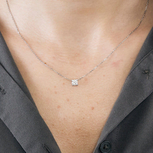 Collier CARTIER - Collier en or blanc 18K ( 750 Millièmes) et diamant. 58 Facettes DV11308-3