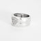 Bague 51 Mauboussin - Bague bandeau en or blanc et diamants 58 Facettes DV11497-3-51-2