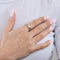Bague 54 BULGARI - B.Zero1 - Bague or blanc 58 Facettes DV11915-1-54-1
