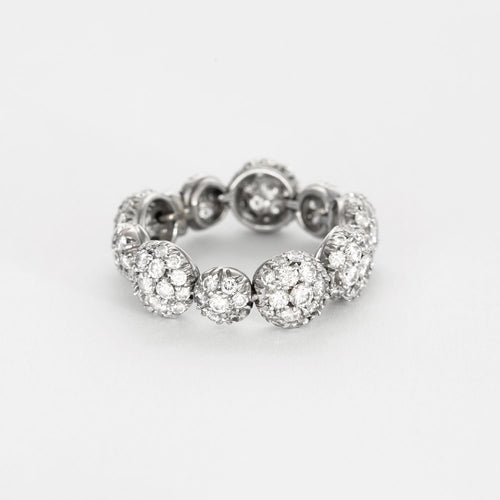 59 CHANTECLER- Bagues souples en or jaune et or gris, diamants et saphirs jaune 58 Facettes DV0956-1-59-2