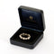 CHANTECLER- Bagues souples en or jaune et or gris, diamants et saphirs jaune